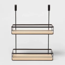 Over The Cabinet Tiered Shelves With Wood - Brightroom™ -Brightroom GUEST 3d8b1093 ba4e 4693 b10d 6c7afcc98310