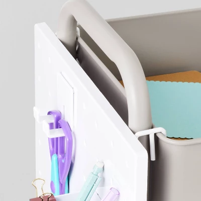 Pegboard Set White - Brightroom™ - Image 3