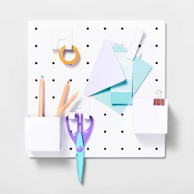 Pegboard Set White - Brightroom™ - Image 2