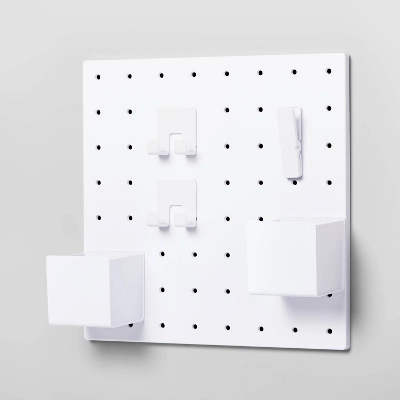 Pegboard Set White - Brightroom™ - Image 4